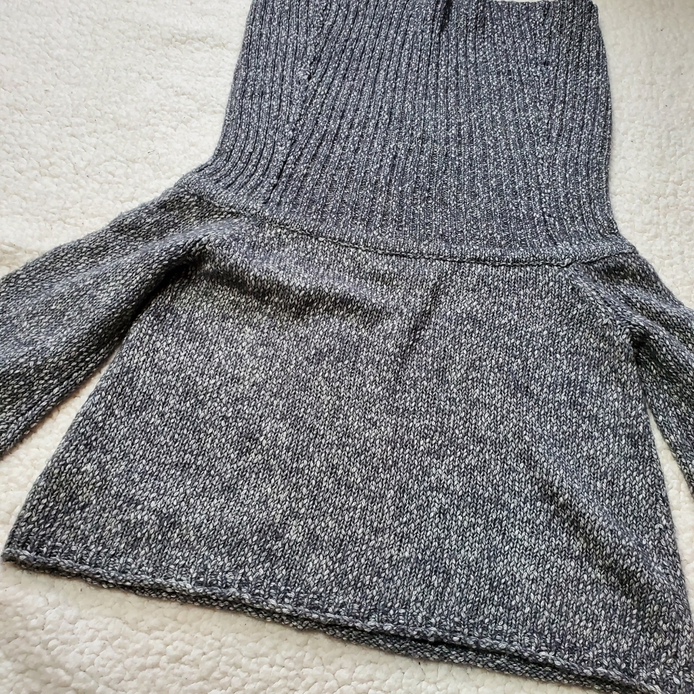 NWOT Aerie Cropped Cowlneck Turtleneck Sweater Size M - Picture 3 of 11